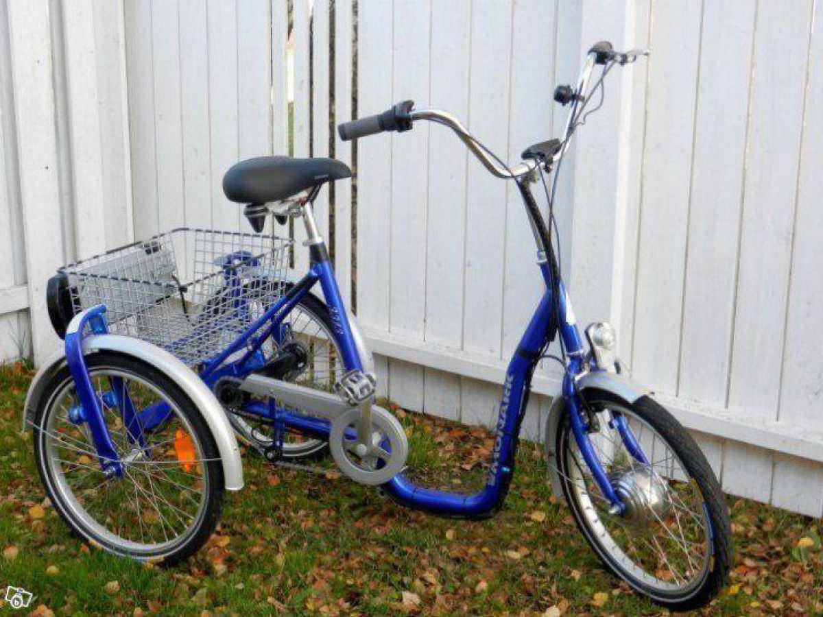 Trehjulig elcykel Monark 3313