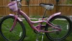 Pretty in Pink Girls Cruiser Bike 7 - 9 yr old